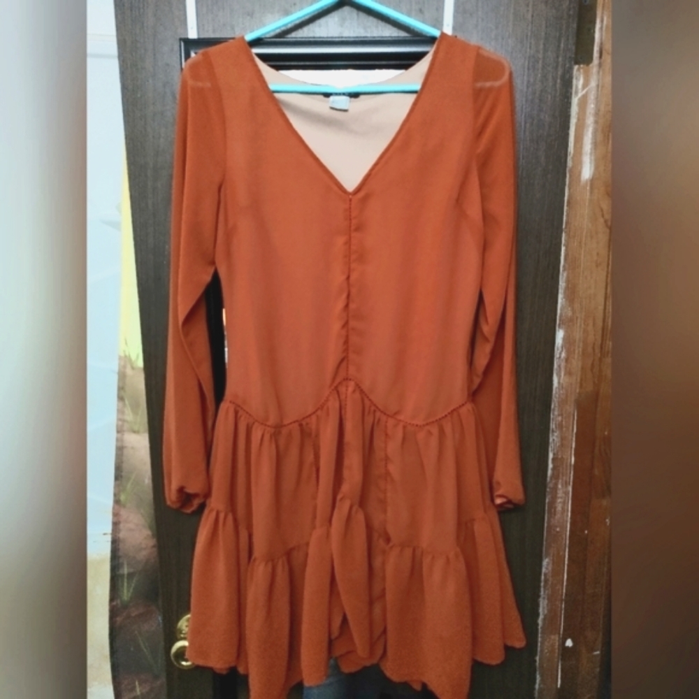 Orange Dress